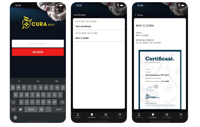 Schermafbeelding 2021-09-10 om 11.20.40 Cursisten app